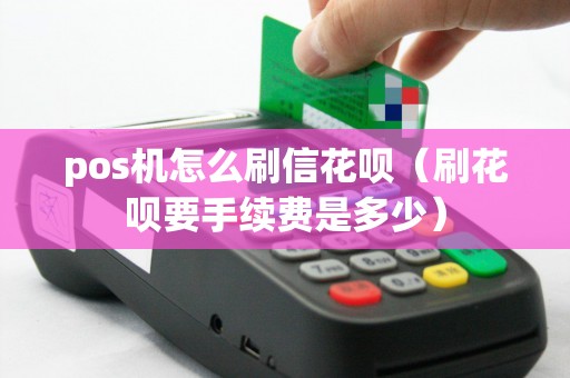 pos機怎么刷信花唄(刷花唄要手續費是多少) pos機怎么刷信花唄(刷花唄要手續費是多少)